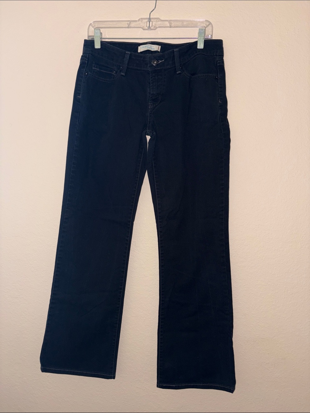 Levi's Black Boot Cut Jeans